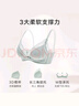 曼妮芬【调整型文胸】性感聚拢内衣女无钢圈聚拢文胸 073 薄荷绿小雏菊 70A (上薄下厚聚拢杯) 实拍图