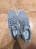 回力官方运动鞋男鞋春夏季软底网面鞋子男士跑步鞋轻便休闲椰子鞋 铁青灰/男女码 0127 47 实拍图