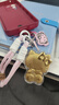 仿黄金手机挂绳hellokitty猫钥匙扣KT猫可爱金闪闪卡通手机链包包挂件车挂饰送女友 KT猫挂饰+精美礼盒 实拍图