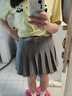 浪莎百褶裙女秋季2025新款高腰显瘦学院风a字半身裙小个子jk西装短裙 实拍图