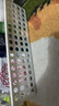 名创优品同款 杂物收纳筐塑料桌面收纳盒厨房橱柜零食玩具整理筐 奶油色/白色矮款中号 实拍图