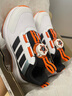 阿迪达斯（adidas）FORTARUN 4.0 HABU 运动休闲鞋 HP3585白/黑/橙  晒单实拍图