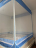 九洲鹿蚊帐 防摔蚊帐免拼接蚊帐架1.8x2米床回底家用【A类加密帐纱】 实拍图