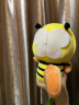 ZAK!毛绒玩具创意卡通松鼠生日六一儿童节礼物送女友宝宝幼儿园小书包背包玩偶布娃娃假扮蜜蜂25cm 实拍图
