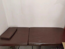 萌海豚 按摩床美容床美容院专用中医推拿床家用理疗床带洞纹绣美体采耳 铁架6cm腿【棕色皮革】长190宽80 实拍图