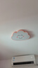 雷士（NVC）LED卧室吸顶灯护眼全光谱智能遥控房间灯云朵造型儿童房灯具 全光谱云朵-粉 32W三段调光 实拍图