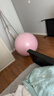 yottoy瑜伽球加厚防爆健身球瑜伽儿童孕妇分娩女平衡瑜珈球 专注粉 65cm （身高160cm-165cm） 实拍图
