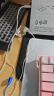 觅声双子座入耳式有线耳机HiFi高音质typec接口电竞电脑fps游戏高端发烧级吃鸡耳机听声辨位可换线 白瓷-3.5mm无麦-入会赠C口转接头 实拍图