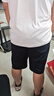 361°运动短裤男新款春夏季速干吸湿五分裤透气弹力男裤 【男款】深墨蓝 2XL 实拍图