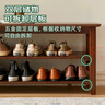 家逸实木换鞋凳入户门口鞋柜可坐穿鞋凳家用多层鞋架进门玄关长条凳 实拍图