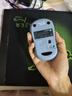 罗技（Logitech）M221 轻音鼠标 无线鼠标 办公鼠标 对称鼠标 带无线微型接收器 雾霭蓝 实拍图