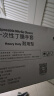爱马斯一次性丁腈手套耐用型 防油防污 餐饮清洁100只 深蓝色XNFST 中号M码 实拍图