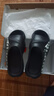 李宁反伍SLIDE OG拖鞋男鞋2025夏季篮球潮流透气柔软凉鞋ABTV007 黑巧褐-2 41 (255mm) 实拍图
