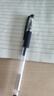 得力（deli）60支办公中性笔签字笔水笔 0.5mm子弹头黑色33109 办公用品 实拍图