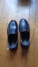 戈耐（GENAI）休闲皮鞋男士真皮商务男鞋子男防滑透气老人正装老年人父亲爸爸鞋 黑色【镂空】真皮凉鞋男夏季透气 39码 245mm 实拍图