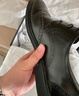 百丽男士通勤商务皮鞋秋季布洛克雕花真皮正装鞋婚鞋A0588CM1 黑色 43 (265mm) 实拍图