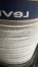 Levi's李维斯【舒适2条装】男童四角裤透气童装儿童内裤平角短裤 花纱灰 2条 150 【建议身高145-155cm】 实拍图
