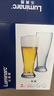 乐美雅（Luminarc）玻璃啤酒杯扎啤直身杯饮料杯大容量果汁杯酒杯600ml*2 实拍图