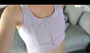 Keep前拉链易穿脱运动内衣女高强度防震背心式文胸12405 氧气紫 M  实拍图