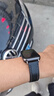 臣颂（CHENSONG）适用小米（MI）REDMI Watch 5表带小米手环9Pro/8Pro表带皮质红米watch4/5esim表带快拆金属腕带黑 实拍图