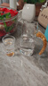 青苹果24K金箔白酒杯套装 酒具无铅水晶玻璃二两分酒器 2壶2杯 实拍图