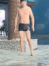 匹克泳裤男士泳衣抗氯舒适平角速干温泉度假专业游泳裤 黑金 2XL 实拍图