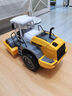 卡威合金工程车玩具推土机铲车叉车儿童玩具车3岁男孩仿真小汽车模型 合金压路机 实拍图