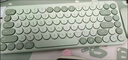 B.O.W无线蓝牙三模键盘鼠标套装轻薄便携办公USB充电键鼠适用ipad苹果平板手机笔记本电脑外设打字静音 清新绿丨三模键盘丨充电版 实拍图