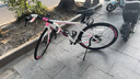 喜德盛（xds）公路自行车RC618铝合金车架SORA/TIAGRA变速桶轴轮组 银/白（SORA变速） 700C*480（身高165-175cm） 实拍图