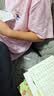迪士尼女童速干衣2026夏透气运动短袖t恤儿童网眼短袖PBZPY0027 粉160 实拍图