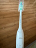 飞利浦（PHILIPS）【肖战推荐】电动牙刷钻石1系 生日礼物 成人情侣送男生/女友 3倍洁齿 轻松刷感 皓月白 实拍图