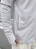 真维斯（Jeanswest）冰丝凉感防晒衣男upf200+原纱防晒服外套夏季透气吸汗钓鱼服男士 本白色(纯色) XL /180(高倍防晒耐穿耐磨) 实拍图