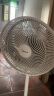 美的（Midea）【品质推荐】七叶轻音柔风电风扇/家用省电落地扇/台式电扇/广角摇头节能宿舍小型风扇 SAE35CA 实拍图
