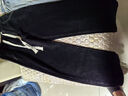 顶峰保罗（Dingfengbaoluo）牛仔裤男春秋季复古直筒宽松阔腿美式休闲长裤子DFS808黑灰S 实拍图