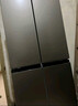 志高十字门冰箱大容量对开门四门多门家用超薄嵌入风冷无霜电冰箱 【一级能效 直冷节能】对开门418L 实拍图