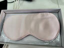 佳高美真丝眼罩桑蚕丝睡眠遮光眼罩助眠 男女旅游出行午休睡觉冰丝眼罩 【时尚粉红】6A级16姆米真丝舒适助眠 实拍图