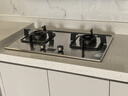 林内（Rinnai）燃气灶家用嵌入式天燃气灶【家电国家补贴20%】台嵌两用5.2kW双眼猛火定时灶具 不锈钢2E08MTX 实拍图