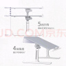 赛鲸（XGear）床上桌电脑桌床上书桌学习桌可升降折叠飘窗宿舍学习办公小桌子 实拍图