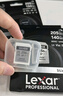 雷克沙（Lexar）256GB SD存储卡 U3 V30 数码微单单反相机SD卡 读205MB/s 写140MB/s  畅拍4K SILVER系列 SD银卡 实拍图