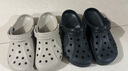 卡骆驰crocs洞洞鞋贝雅男鞋女鞋轻便耐磨一脚蹬拖鞋休闲鞋|10126 黑色-001 41 /42(260mm) 实拍图