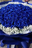花递鲜花速递99朵玫瑰花束生日情人节礼物送女友同城配送当日达 99朵蓝色妖姬|D87 平时价 实拍图