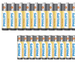 飞利浦（PHILIPS）碳性5号电池20粒干电池适用遥控器/钟表/电子称/计算器/闹钟/耳温枪五号电池AA R6 实拍图