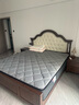 百达费迪实木床美式复古全实木双人主卧大床中古风高箱储物婚床 床+5D乳胶棕垫+床头柜*1 1.8*2米框架结构 实拍图