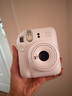 富士（FUJIFILM）富士拍立得mini12一次成像相机 mini11/9升级款 相纸旅游拍照520送礼 女生拍立得相机 mini12 茉莉白 套餐二（官方标配+白边相纸20张） 实拍图