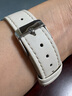 臣颂（CHENSONG）适用小米（MI）REDMI Watch 5表带小米手环9Pro表带红米watch5 esim皮质快拆设计 智能运动腕带白 实拍图