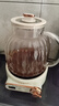 乐扣乐扣全玻璃养生壶电热水壶分体式烧水煮茶壶小花茶壶恒温加热保温迷你泡茶壶1L 实拍图