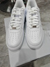耐克（NIKE）空军一号男鞋 低帮纯白AF1空军一号AIR FORCE1 经典运动休闲鞋 CW2288-111 42.5 实拍图