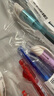 派通（Pentel）BLN105按动蓝色中性笔高颜值0.5mm签字笔商务学生速干水笔水性笔文具 蓝杆蓝芯单支装 实拍图