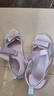 361°童鞋 女童凉鞋25夏季中大童透气软弹耐磨儿童沙滩凉鞋 紫38 实拍图