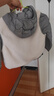 巴拉巴拉童装儿童羽绒服两件套男童女童宝宝冬装连帽外套 灰白色调00421 120 充绒量40g 实拍图
